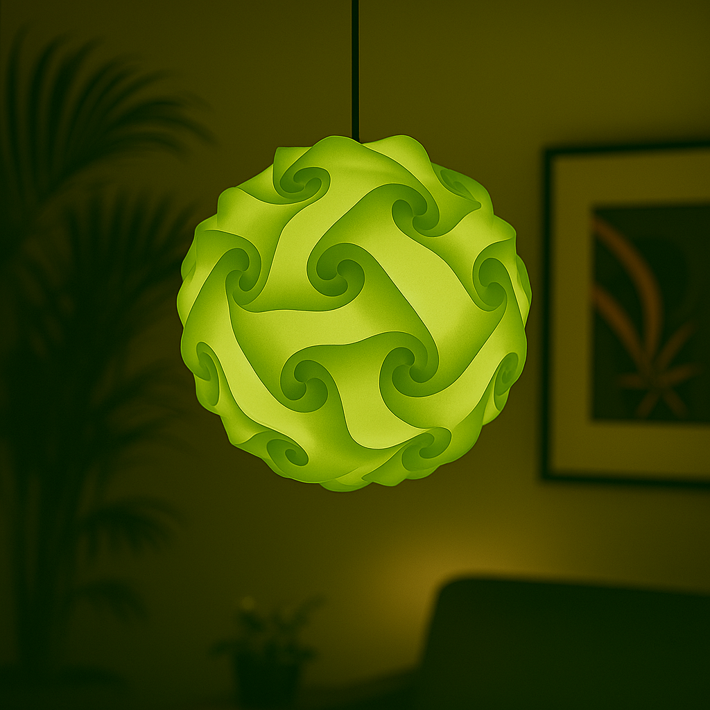 Lumos Pendant Lamp – Lime Zest