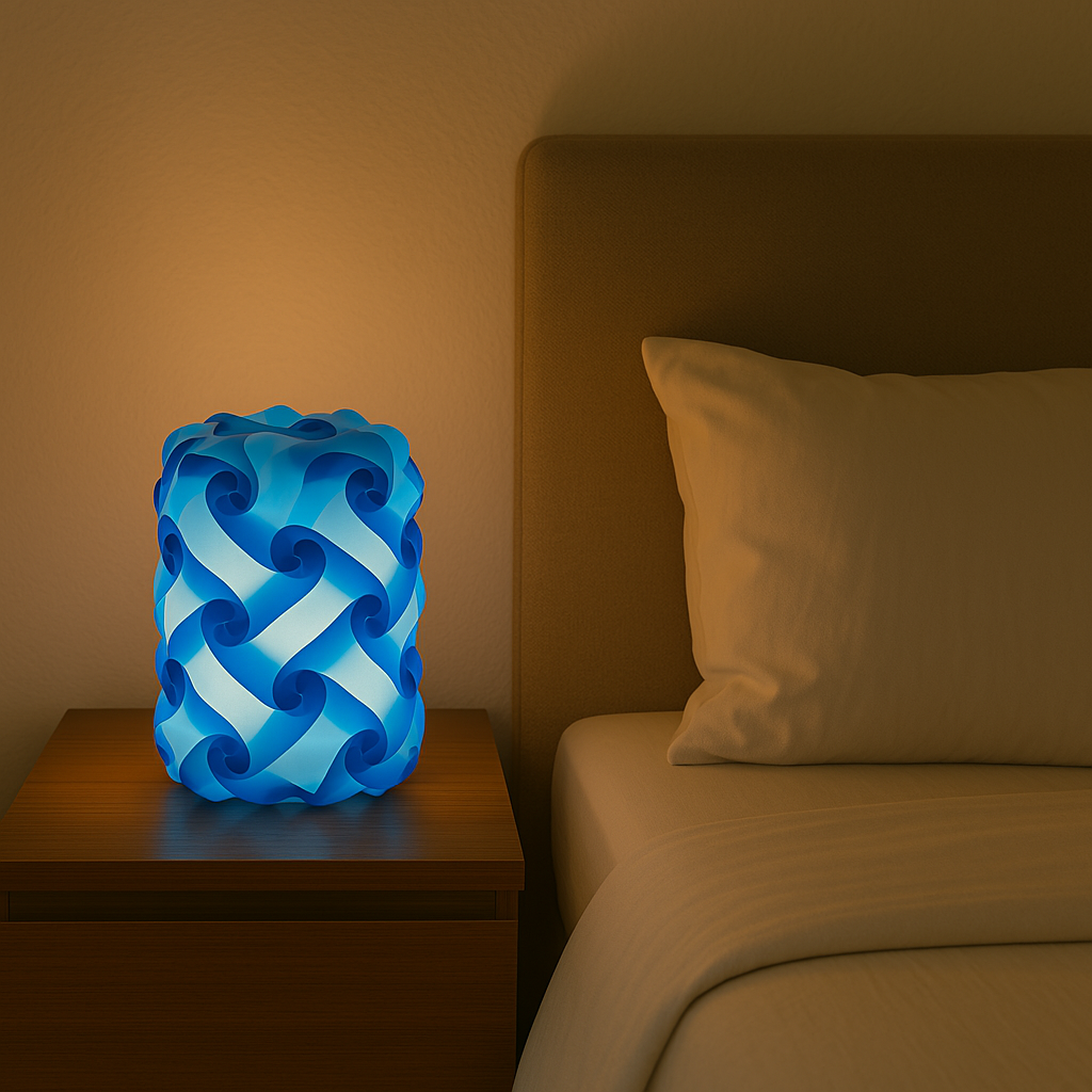 ArcticBlue Sidetable Lamp